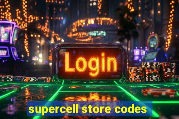 supercell store codes